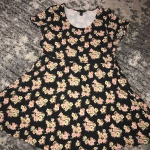 Floral Skater Dress